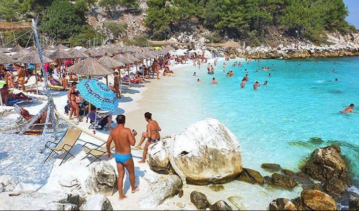  Mermerna plaža  Saliara